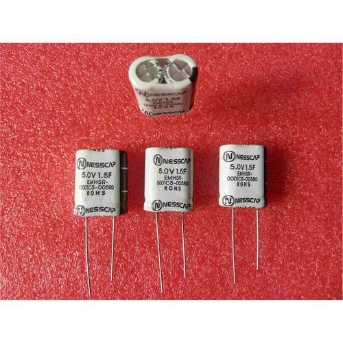 原装韩国NESSCAP 5.0V1.5F 法拉电容 5V1.5F EMHSR-0001C5-005R0