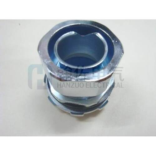 翰佐高品质DPJB外丝M32*1.5箱接头配25/20mm/1寸金属软管六方镀铬