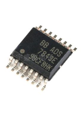 原装TI/德州 贴片 ADS7843E 12位模数转换器 串行口 SSOP-16