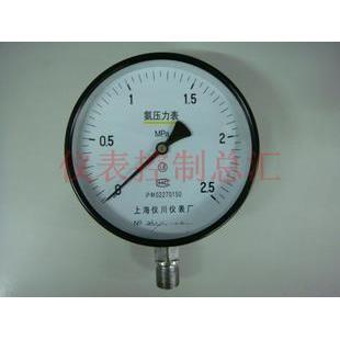 氨气压力表   YA100  0-2.5MPA