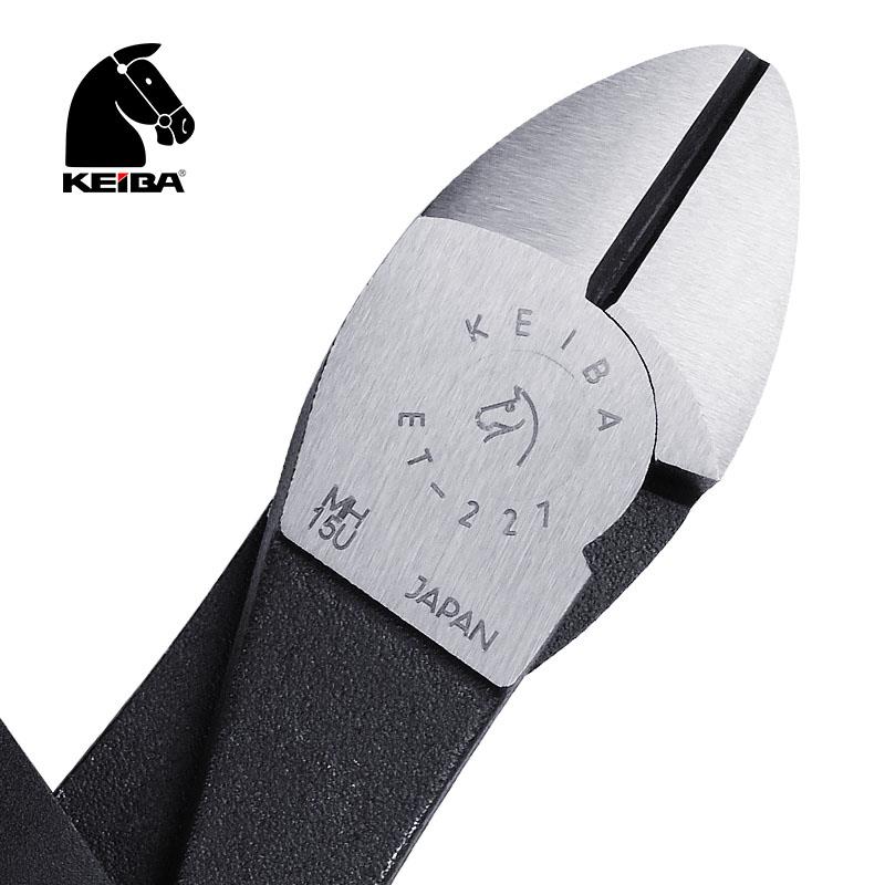 KEIBA马牌斜口钳进口钢线钳重型斜咀钳加硬斜口断线斜嘴钳 ET-227