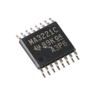 原装正品 MAX3221CPWR TSSOP-16 RS-232 线路驱动器/接收器IC芯片