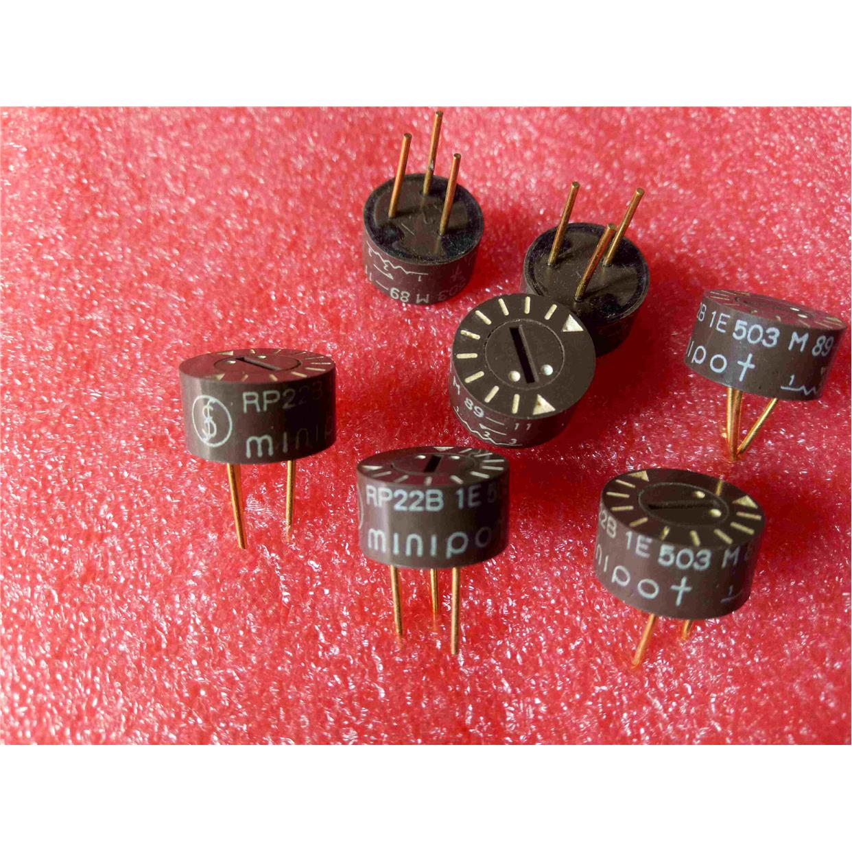 RP22B1E503M 50K 日本minipo精密单圈电位器 全新原装