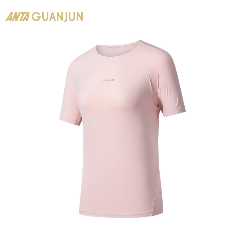 安踏冠军户外系列 短袖针织衫女士夏季新款冰肤Ⅱ短T恤162520111,运动服/休闲服装,运动T恤,淘宝优惠券,粉丝福利购,淘宝优惠卷