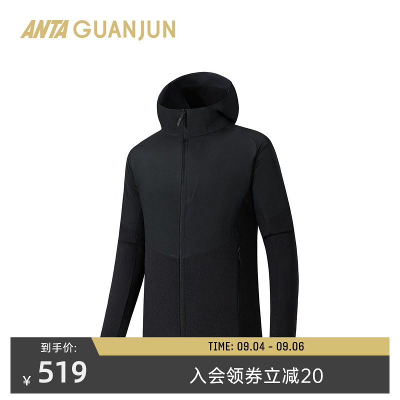 安踏冠军POLARTEC抓绒外套男士户外徒步系列运动服152610713图片