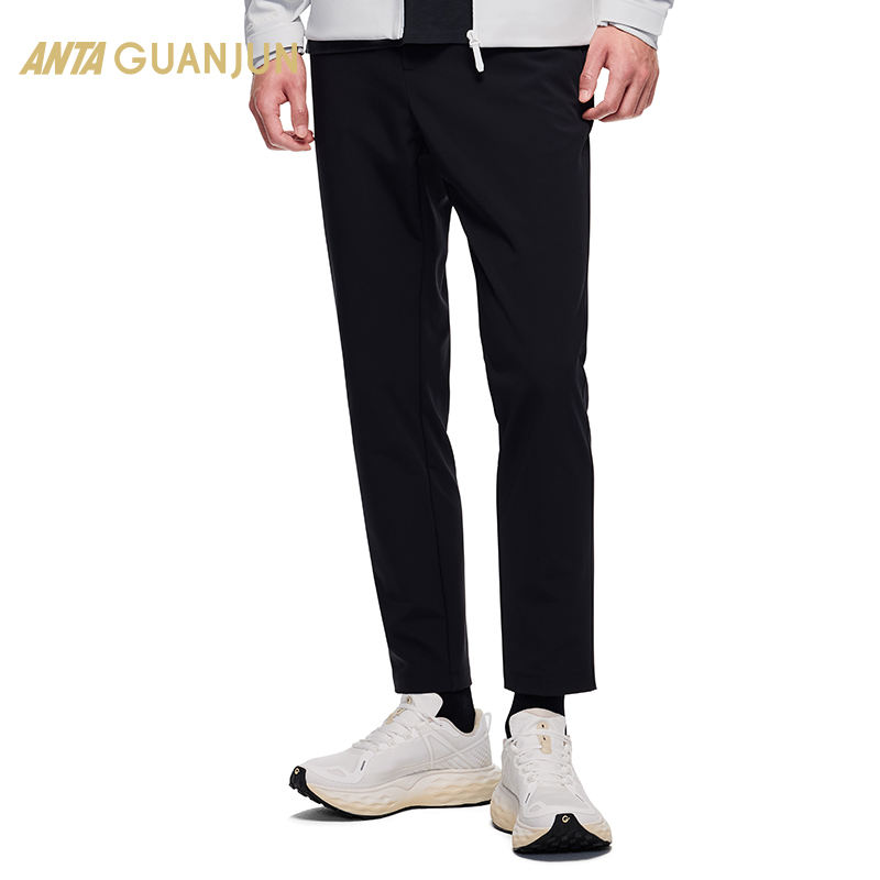 安踏冠军梭织运动长裤男士