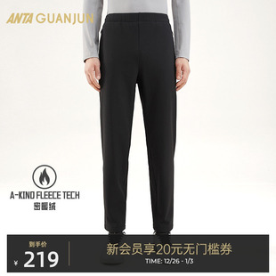加绒裤 安踏冠军全天候系列 冬季 男裤 子152540305 炽热科技运动长裤