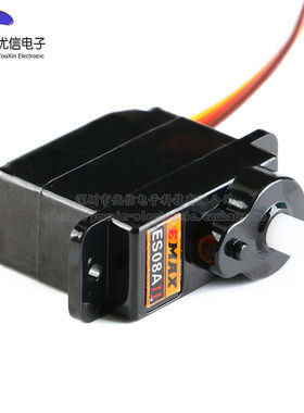 【优信电子】EMAXES08AII模拟舵机9g塑料齿轮正向/伺服器|