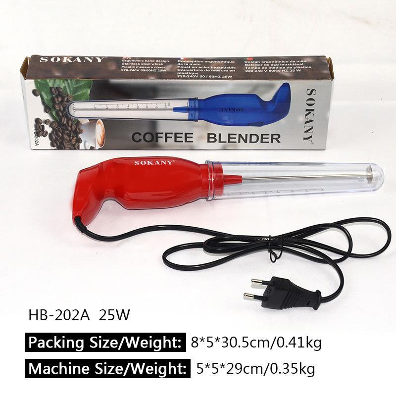 跨境棒HB-202A奶泡手持电打奶器电动搅拌打蛋器咖啡搅打拌动器