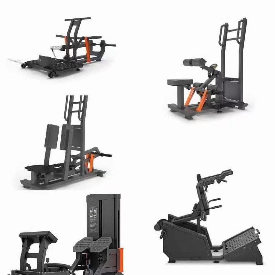 哈克深蹲能机商用臀桥健身器材女臀子塑型部多XQJ-2000功卧推腿臀