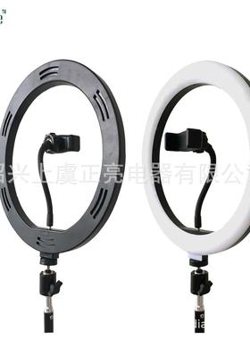 升级版10寸2ZL-40256cm环形化妆补灯光直播美颜灯无极无调光光衰