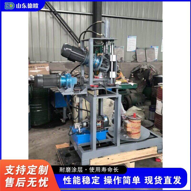 半废自动液压铁切割桶机立式旧铁皮桶切盖机化工油桶开DO-qgj-3身