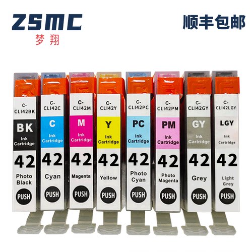 ZSMC佳能PRO-100墨盒CLI-42