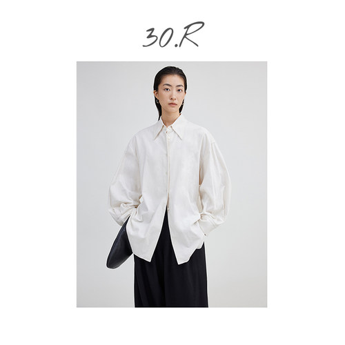 30.R简约廓形休闲衬衫