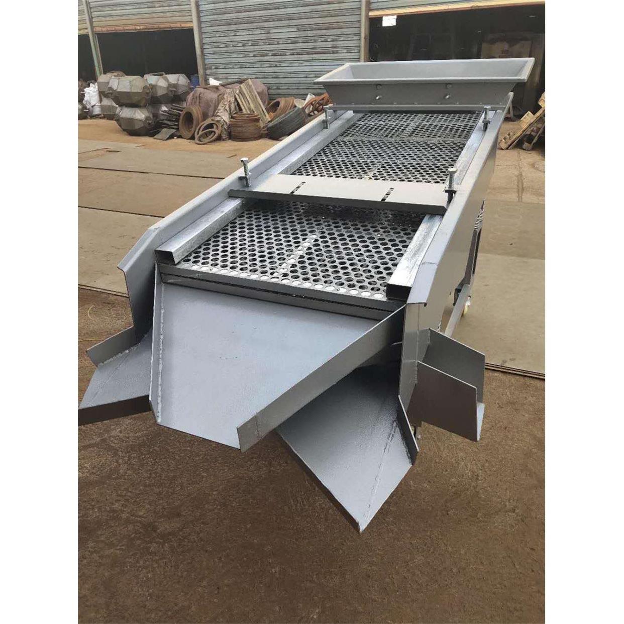 直线振动筛选机震动分选机直线振动筛小型全自动分离设备可定做