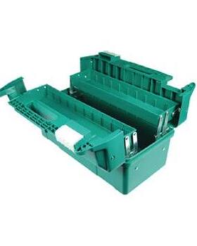 三翻斗塑料工具箱 95166 17寸