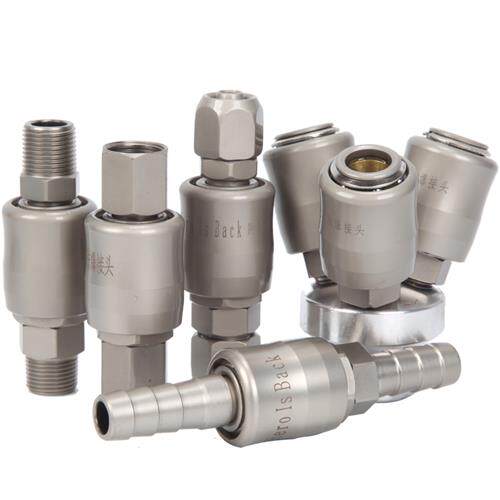 c式气动快速接头自锁氧气管pu管风炮管子空压机气泵接头公母快插