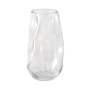 高级感不规则花瓶玻璃透明水培插花玫瑰百合客厅餐桌艺术摆件网红