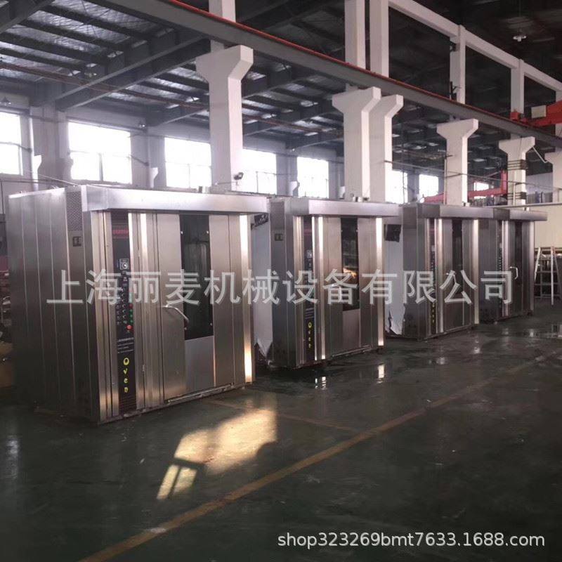 现货供应 电热32盘热风旋转炉 烤鸭炉商用 推车式烤炉 自动旋转炉