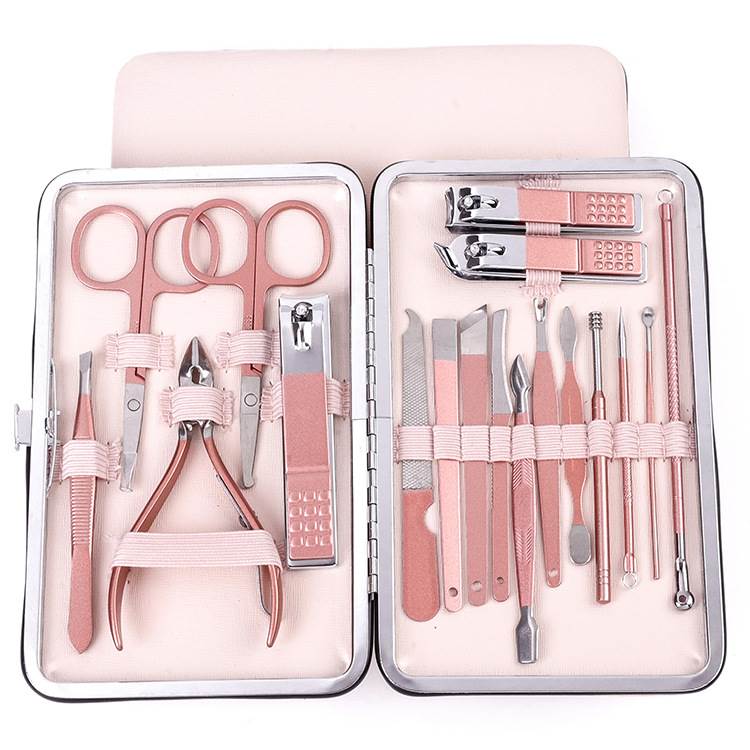 7pcstainless steel exclusive finger toe nail clippers set