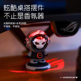 20车23车载香水汽摆件高档卡通软胶香氛星237香中控台际薰掠夺者