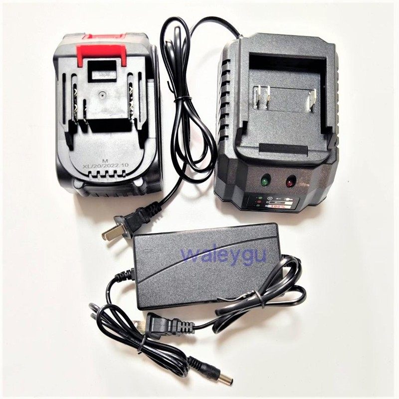 克伦仕128F 198VF电动工具电锯伐木锯子割草机锂电池充电器