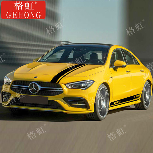 适用于奔驰CLA45车贴拉花CLA35