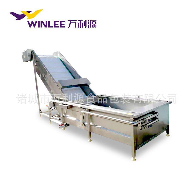 不锈钢全自动鲜蔬鲜果清洗设备连续式水果清洗机车厘子清洗设备