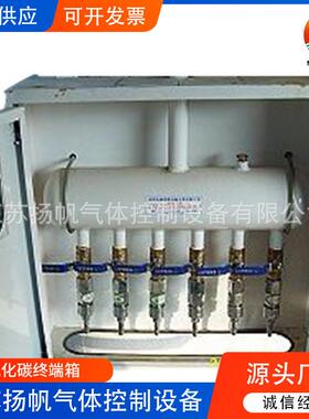 氧气点阀箱终端箱气体OX/B-2接头箱氩气混合气二氧化碳分气箱