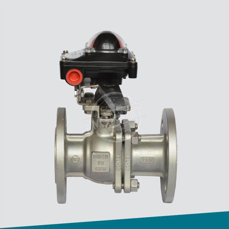 304信号球阀反馈带手动防爆球阀APL-410信号DN50两片式全通径