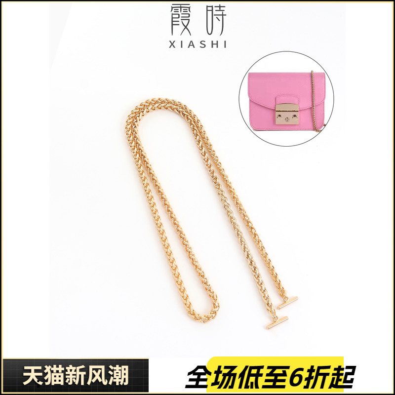 用furla芙拉女士小方包链条