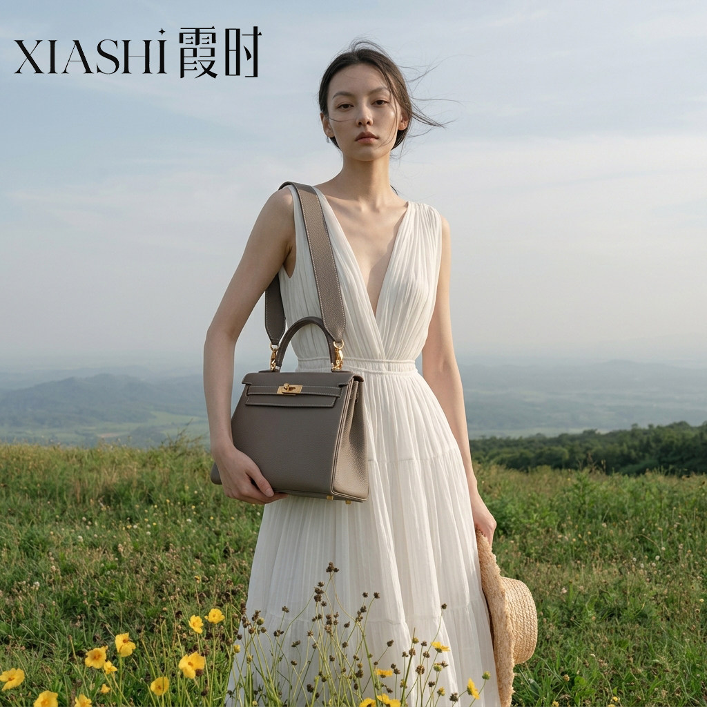适用于爱马仕kelly25/28凯莉改造宽肩带2424保龄球包2424真皮包带