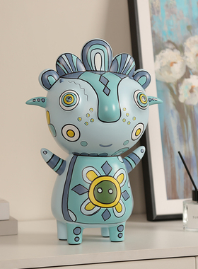 卡通小精灵树脂可爱摆件