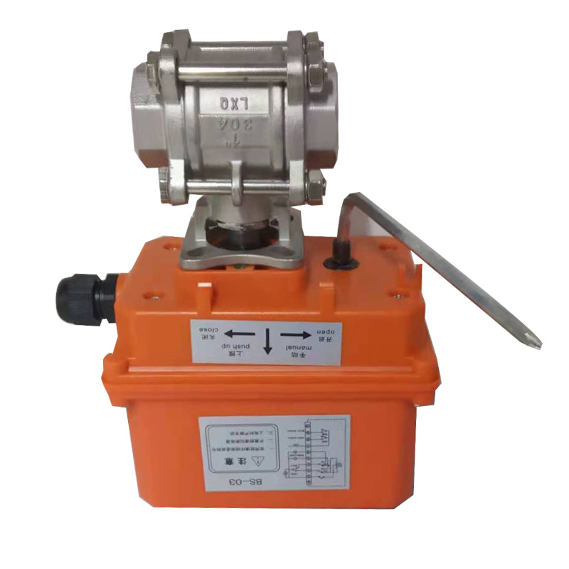 Q911F-16P电动 丝扣 内螺纹 不锈钢球阀 DN20 25 32 40 50 65 80