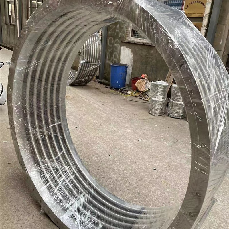 304 316L不锈钢法兰式焊接波纹补偿器金属膨胀节管道伸缩节耐高温