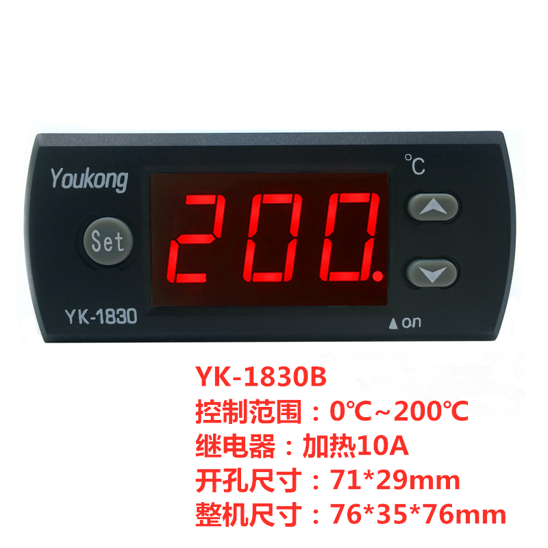 K型热电偶d温控器炸炉馒头蒸饭车杀毒柜铂金电阻PT100开关