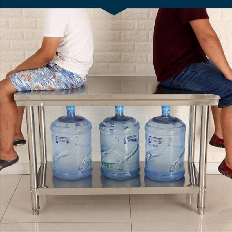 加厚不锈钢工作台双层厨房专用家用切菜案板台面商用打荷操作桌,个性定制/设计服务/DIY,明信片定制,淘宝优惠券,粉丝福利购,淘宝优惠卷