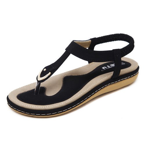 Plus Size Flip-Flops Summer Ladies Shoes Women Flat Sandals