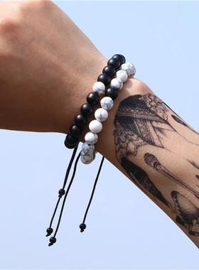 Popular set couple peach heart bracelet欧美流行套装情侣手链