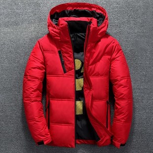 Duck Down Jacket plus size for Winter Jackets man Men Hat