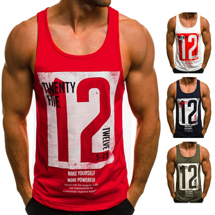 Man tshirts for men s T-shirt男 gym vest clothes running max