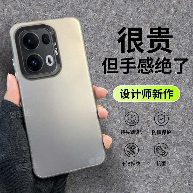 适用opporeno13手机壳新款reno13pro彩银镭射软边