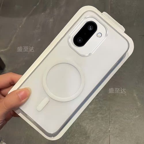 一加ACE6T透明磨砂冰雾磁吸硬壳