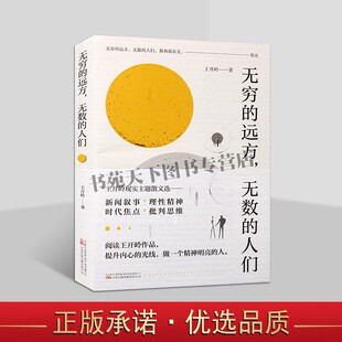 正版 无穷的远方，无数的人们 王开岭现实主题散文选 美文鉴赏书 新闻叙事文学选集 中高考试题语文教材 万卷出版图书