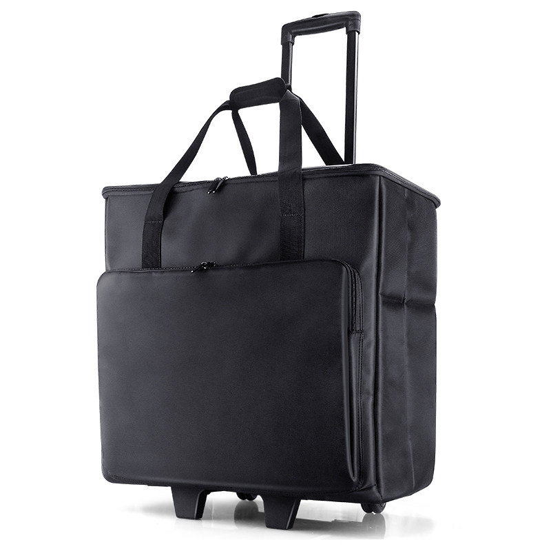 台式电脑包主机收纳包拉杆箱 搬运小拖车电竞运输ITX机箱显示器收