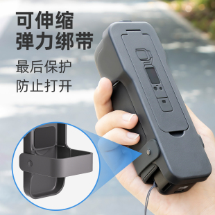 丽博尔适用于DJI大疆Pocket3保护盖保护套盖板镜头盖子云台罩OSMO灵眸口袋相机保护套防摔防刮钢化膜支架配件