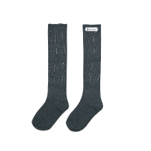 chrisoubydan欧阳丹2025秋季烫钻中筒袜