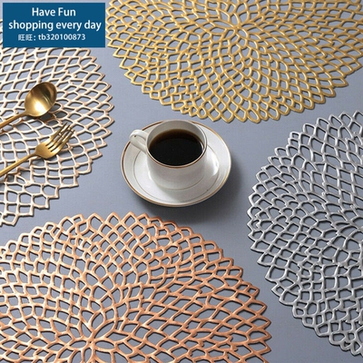 Round Coaster Insulation Table Mats Pads Plastic Table Place