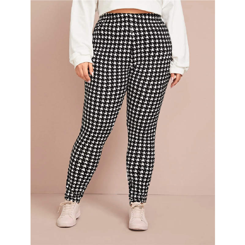 plus size women pants XL-4XL casual big ladies trousers 女裤