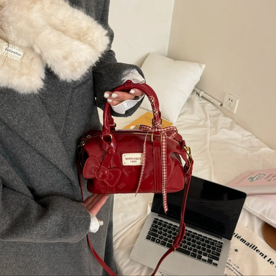 小众精致波士顿枕头包包女